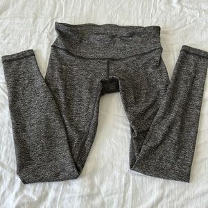 lululemon athletica Heathered Charcoal High-Rise Leggings